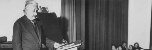 Albert Einstein at Harnack House