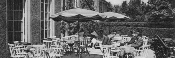 Guests on the terrace