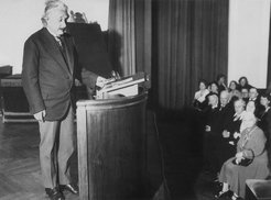 Albert Einstein at Harnack House