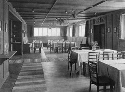 The lounge in the 1920s, when it was known as the Duisberg Hall.
